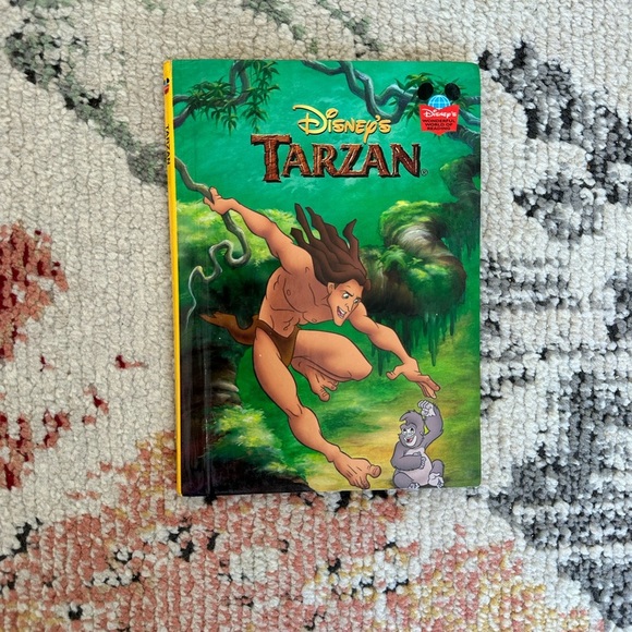 Disney’s Tarzan Hard Cover Groiler First American Edition Hardcover 1999 - Picture 2 of 5